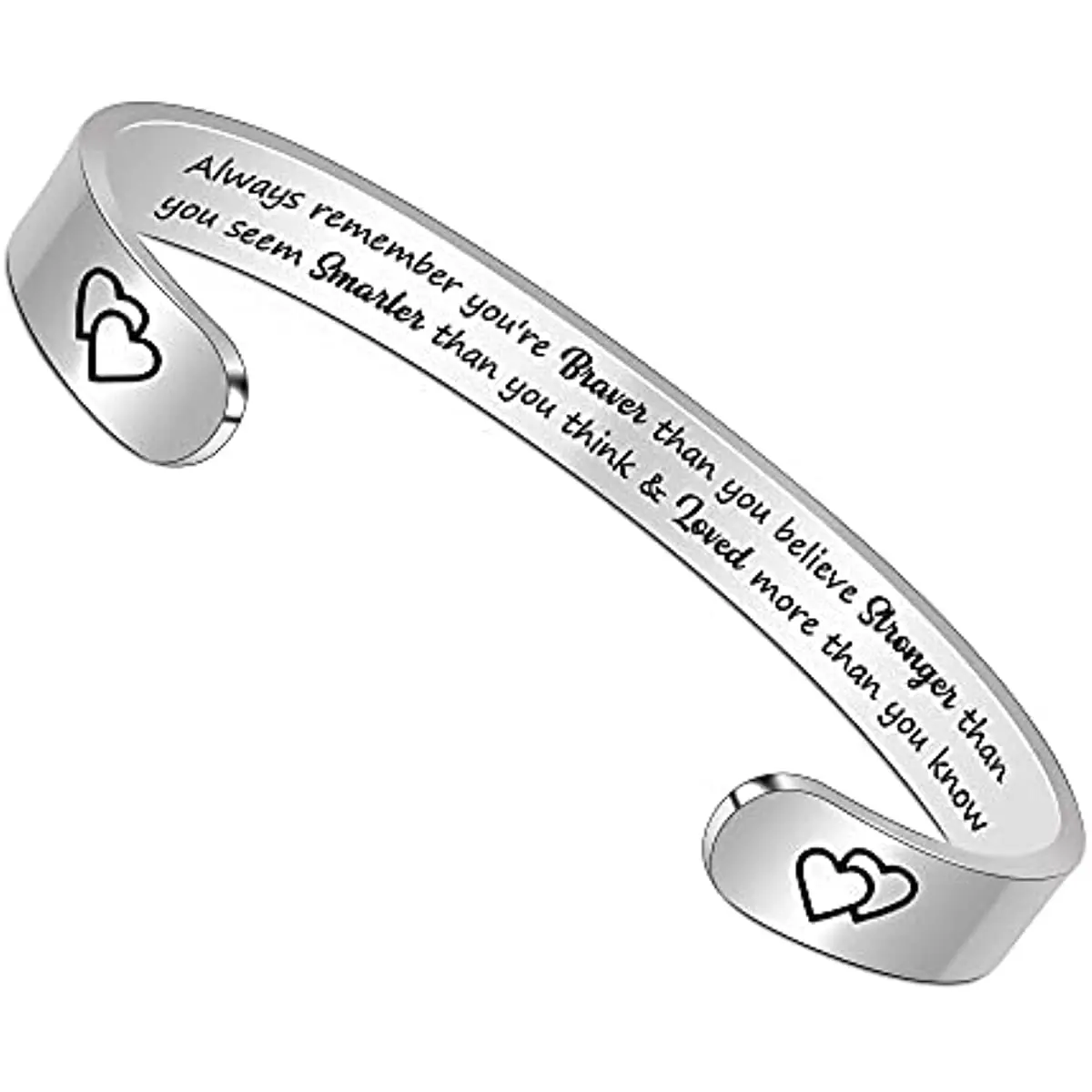 Bracelets for Women Inspirational Graduation Gifts for Her Motivational Birthday Cuff Bangle Friendship Personalized Mantra
Bracelets for Women Inspirational Graduation Gifts for Her Motivational Birthday Cuff Bangle Friendship Personalized Mantra