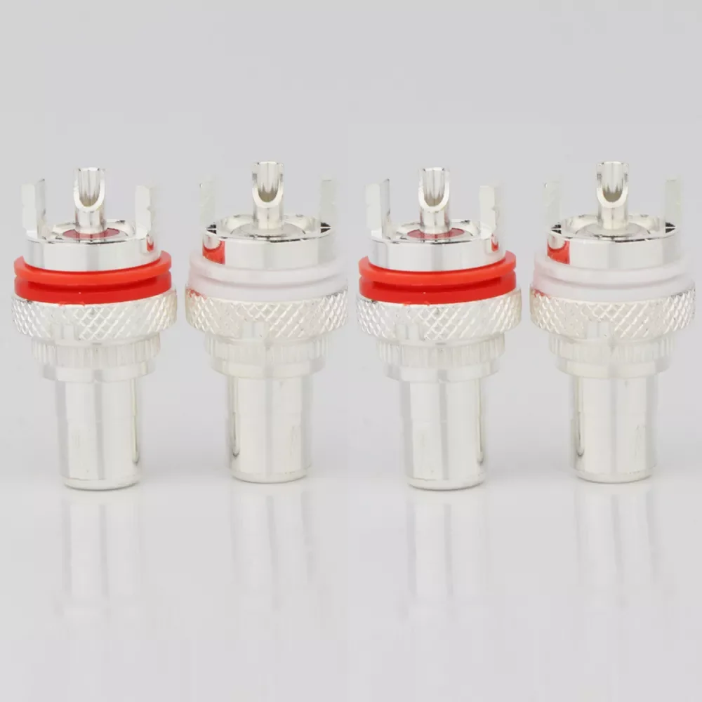 NEW2023 4PcsHigh Quality Red Copper/Rhodium/Silver Plated RCA Socket Audio Jack Terminals Amplifier Plug
NEW2023 4PcsHigh Quality Red Copper/Rhodium/Silver Plated RCA Socket Audio Jack Terminals Amplifier Plug