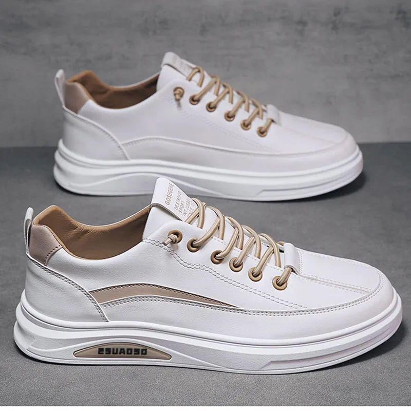 Men Leather Casual Shoes for Man 2022 Spring Fashion White Flat Skateboard Shoes Street Leather Loafers
Men Leather Casual Shoes for Man 2022 Spring Fashion White Flat Skateboard Shoes Street Leather Loafers