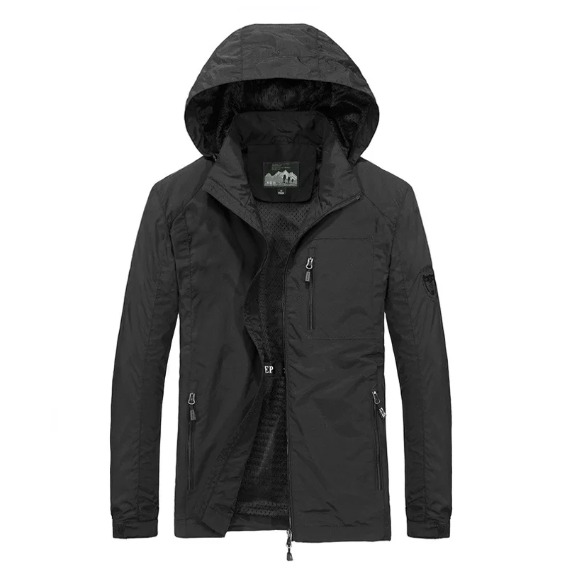 Men's Windbreaker Jackets Waterproof Military Hooded Water Proof Wind Breaker Casual Coat Male Clothing 2021 Autumn Jackets Men
Men's Windbreaker Jackets Waterproof Military Hooded Water Proof Wind Breaker Casual Coat Male Clothing 2021 Autumn Jackets Men