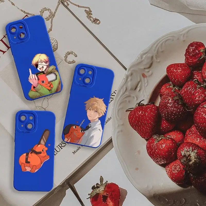 chainsaw man japanese anime Phone Case For iPhone 13 12 11 Pro MAX Mini X XS XR 7 8 Plus Camera Lens Liquid Silicone Klein Blue
chainsaw man japanese anime Phone Case For iPhone 13 12 11 Pro MAX Mini X XS XR 7 8 Plus Camera Lens Liquid Silicone Klein Blue