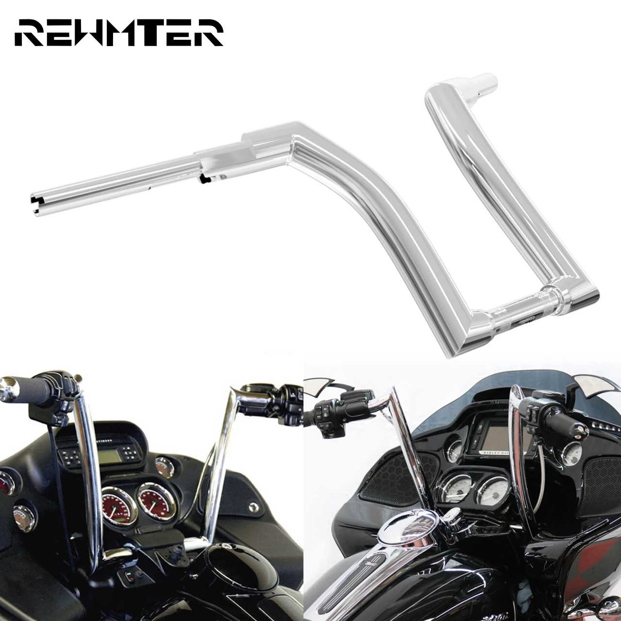 Motorcycle Chrome 12" 14" 16" Bar Handlebars 2 Inches Rise Handle Bar For Harley Softail FL Slim Breakout Fat Boy FXSB 2015-2021
Motorcycle Chrome 12" 14" 16" Bar Handlebars 2 Inches Rise Handle Bar For Harley Softail FL Slim Breakout Fat Boy FXSB 2015-2021