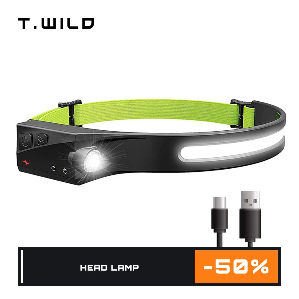 Induction Headlamp COB LED Head Lamp with Built-in Battery Flashlight USB Rechargeable Head Torch 5 Lighting Modes Head Light
Induction Headlamp COB LED Head Lamp with Built-in Battery Flashlight USB Rechargeable Head Torch 5 Lighting Modes Head Light