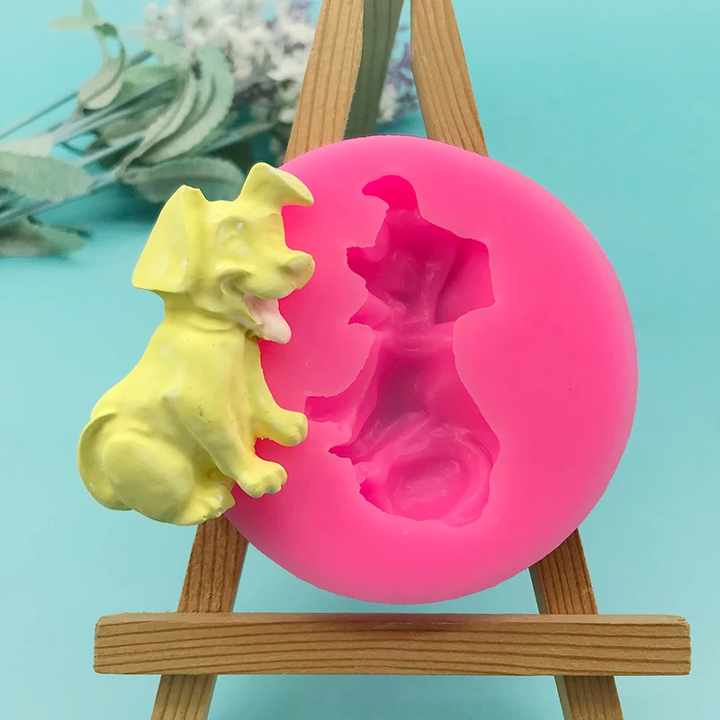 Cartoon puppy shaped chocolate silicone mold Mousse cake chocolate decoration mold Jelly pudding animal flipping sugar mold
Cartoon puppy shaped chocolate silicone mold Mousse cake chocolate decoration mold Jelly pudding animal flipping sugar mold