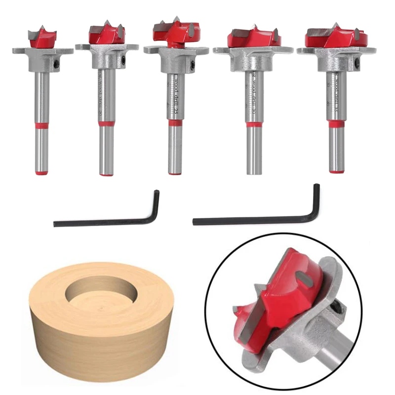 Djustable Carbide Drill Woodworking Positioning Hole Opener Set Diameter 15/20/25/30/35mm Hinge Hole Opener Drilling Tool
Djustable Carbide Drill Woodworking Positioning Hole Opener Set Diameter 15/20/25/30/35mm Hinge Hole Opener Drilling Tool