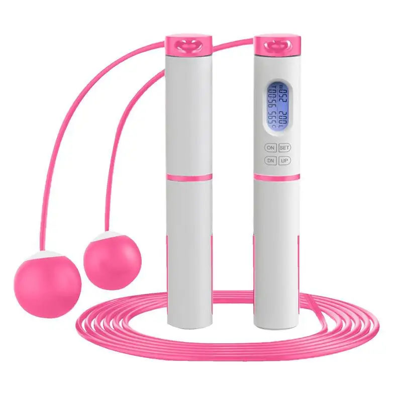 Jump Rope Tangle-free Weighted Jump Rope With Counter Jump Rope With Alarm Reminder Skipping Rope For Men Women Kids Fitness
Jump Rope Tangle-free Weighted Jump Rope With Counter Jump Rope With Alarm Reminder Skipping Rope For Men Women Kids Fitness