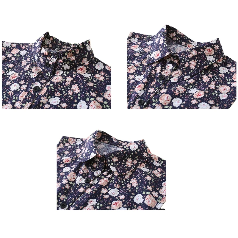 Korean Style Camellia Floral Print Fake Collar for Women Girls Detachable Dickey Blouse Layering Ruffled Stand-Up Lapel Half Top
Korean Style Camellia Floral Print Fake Collar for Women Girls Detachable Dickey Blouse Layering Ruffled Stand-Up Lapel Half Top