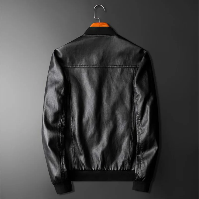 Autumn New Men PU Leather jacket stand-up Baseball collar Motorcycle Korean Masculino multi-pocket Zipper Casual Coats
Autumn New Men PU Leather jacket stand-up Baseball collar Motorcycle Korean Masculino multi-pocket Zipper Casual Coats