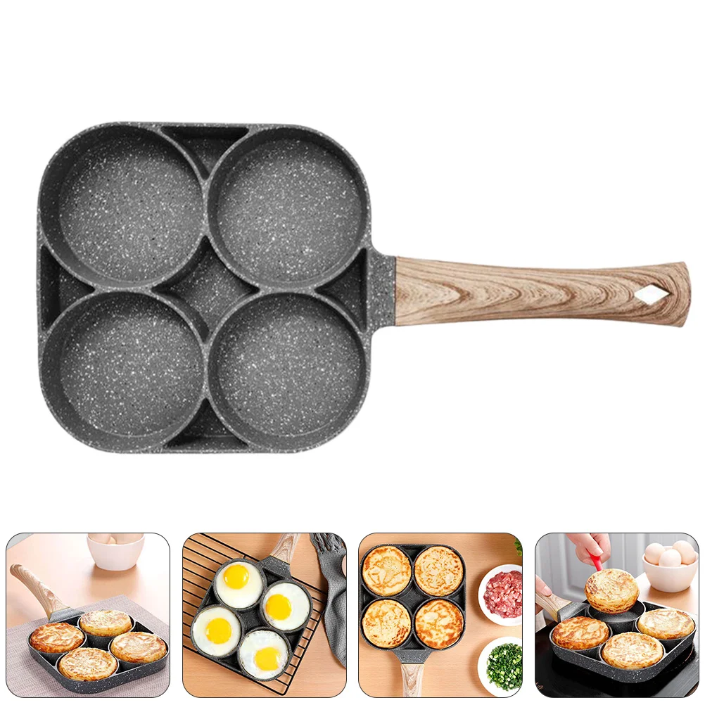 Four Hole Omelette Pan Breakfast Griddle Egg Poacher Egg Boiler Nonstick Omelette Pan Aluminum Alloy Non Stick Frying Pan
Four Hole Omelette Pan Breakfast Griddle Egg Poacher Egg Boiler Nonstick Omelette Pan Aluminum Alloy Non Stick Frying Pan