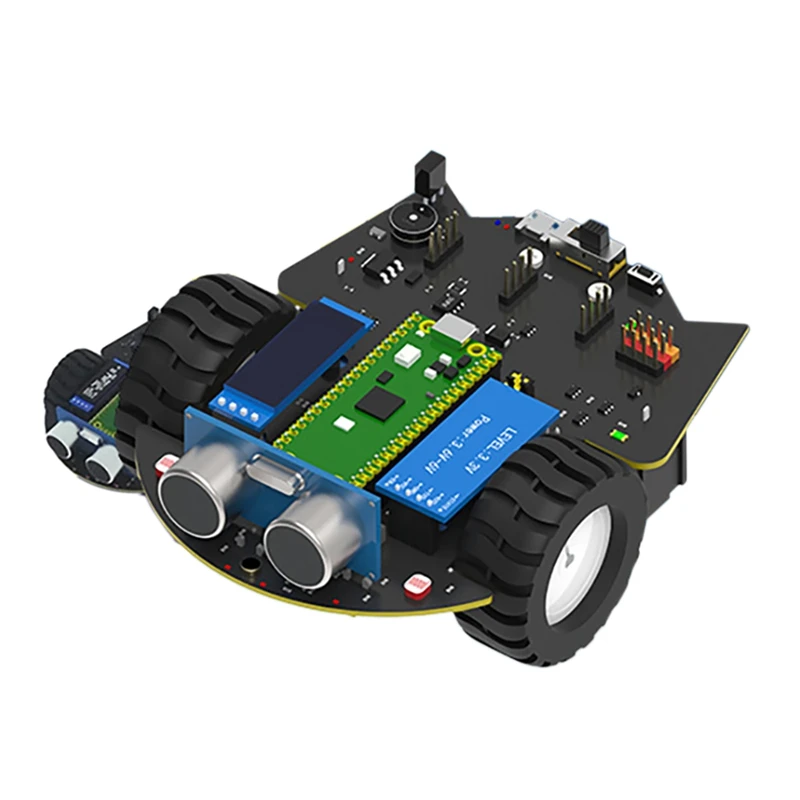 For Raspberry Pi Pico Smart Car Development Board Kit Micropython Programming Robot Sensors
For Raspberry Pi Pico Smart Car Development Board Kit Micropython Programming Robot Sensors