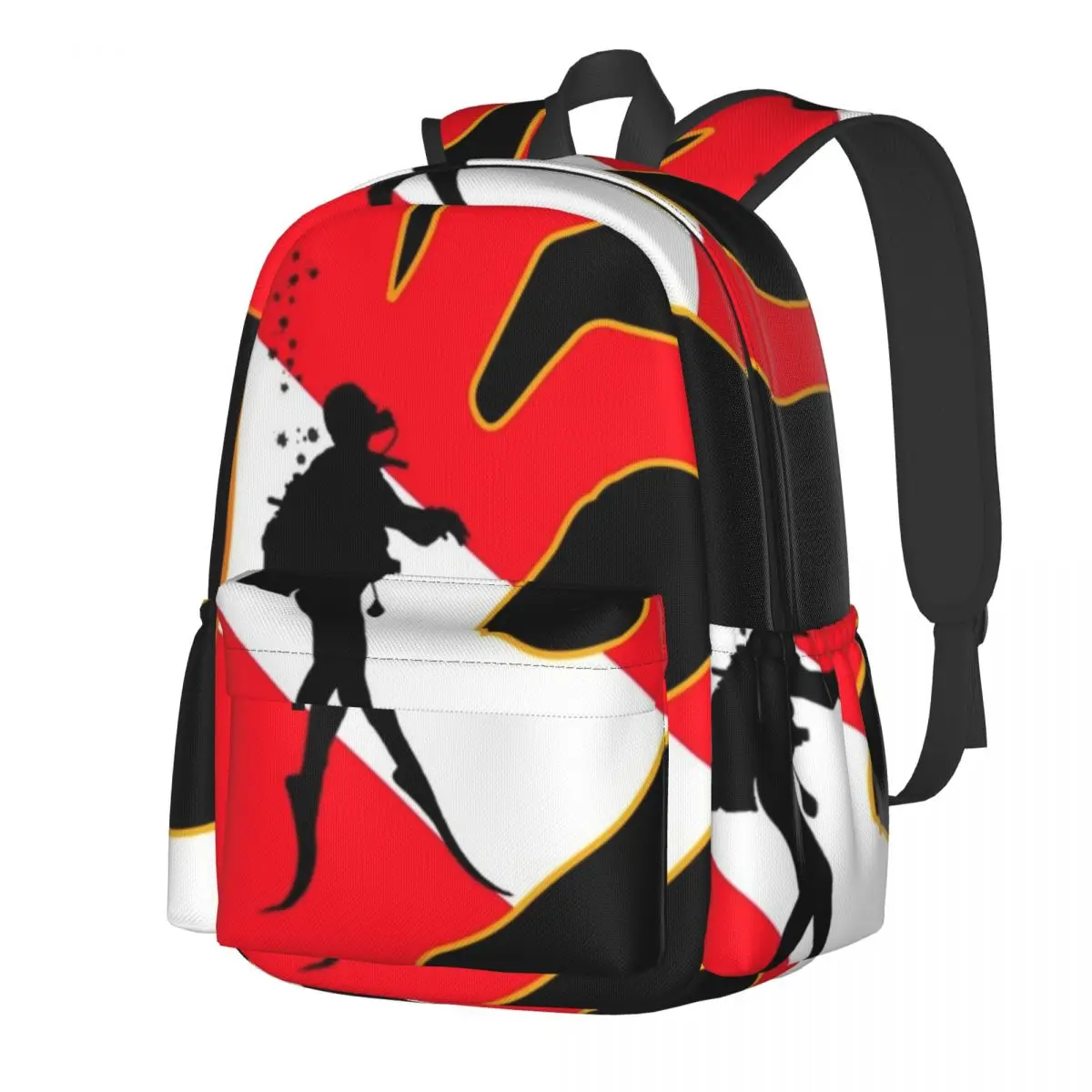

OK SCUBA DIVERS Backpack OK Diving Daily Backpacks Male High Quality Big High School Bags Pretty Rucksack