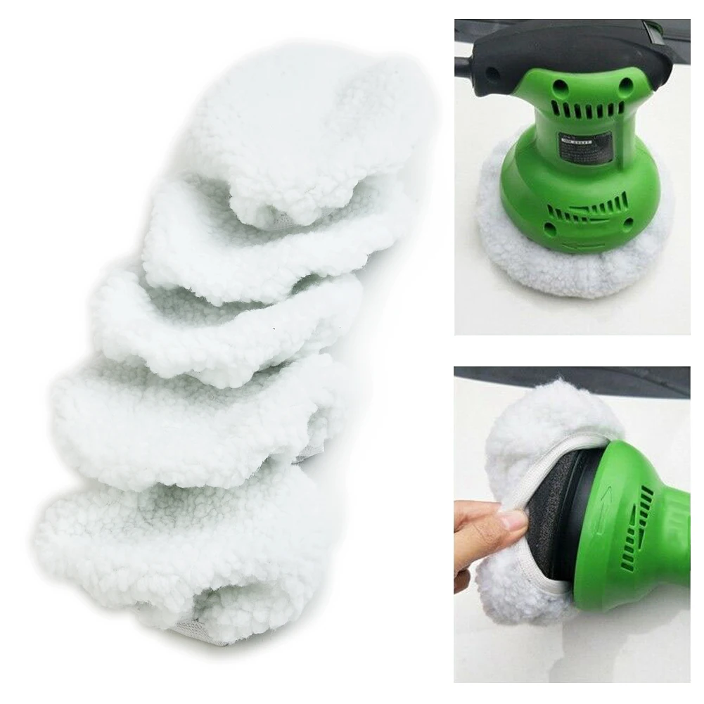 5 X Car Polishing Bonnet Buffer Pads Set Soft Wool For 5-6 Inch Car Polisher Waxing White Soft Durable Automotive Care Pads
5 X Car Polishing Bonnet Buffer Pads Set Soft Wool For 5-6 Inch Car Polisher Waxing White Soft Durable Automotive Care Pads