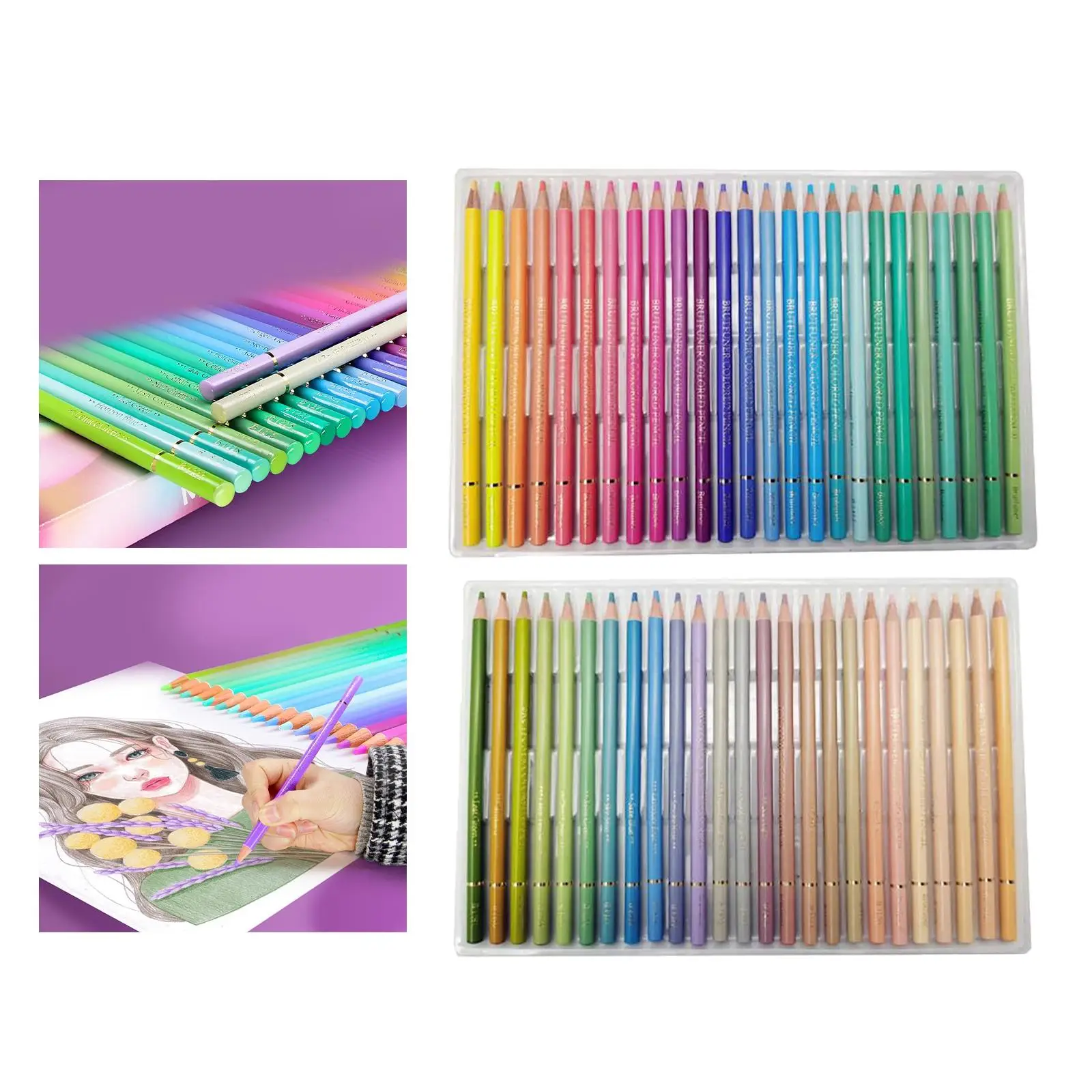 Professional Oil Color Pencils Oil based 50 Colors Art Supplies for Adult Beginners Teachers Professionals Blending Crafting
Professional Oil Color Pencils Oil based 50 Colors Art Supplies for Adult Beginners Teachers Professionals Blending Crafting