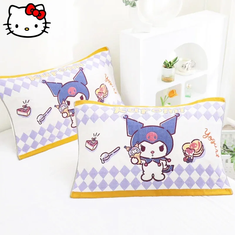 2PCS Kawaii Sanrio HelloKitty My Melody Kuromi Pillowcase Cute Cartoon Student Girl Dormitory Bedroom Bedding Pillowcase Gift
2PCS Kawaii Sanrio HelloKitty My Melody Kuromi Pillowcase Cute Cartoon Student Girl Dormitory Bedroom Bedding Pillowcase Gift