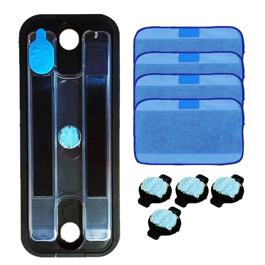 1Set Wet Tray Replacement Parts Reservoir Pad for iRobot Braava 320 380 Mint 4200 5200 Mopping Robot Vacuum Cleaner
1Set Wet Tray Replacement Parts Reservoir Pad for iRobot Braava 320 380 Mint 4200 5200 Mopping Robot Vacuum Cleaner