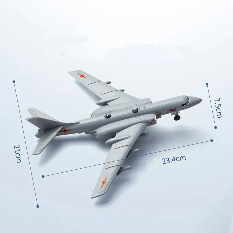 Alloy pull back 1:500 H-6K fighter missile model,quality collection ornaments aircraft,simulation sound and light model aircraft
Alloy pull back 1:500 H-6K fighter missile model,quality collection ornaments aircraft,simulation sound and light model aircraft