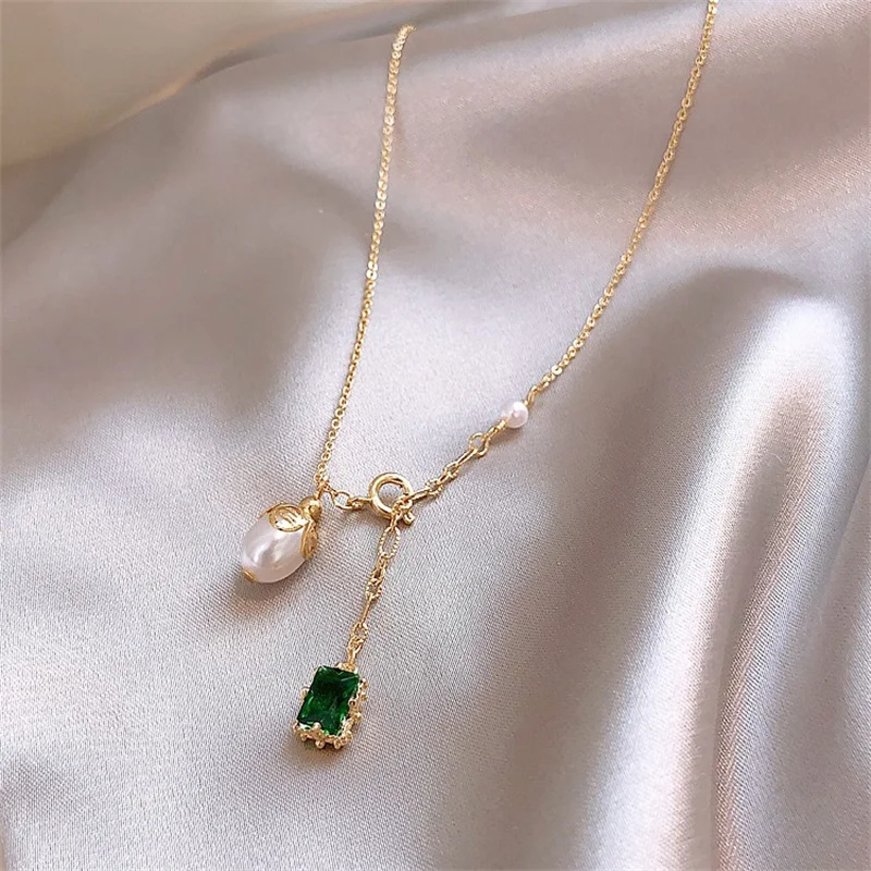 Titanium Steel Pearl Choker Necklace 2022 New Fashion Simple Pendant Necklace for Women Korean Style Collar Jewelry
Titanium Steel Pearl Choker Necklace 2022 New Fashion Simple Pendant Necklace for Women Korean Style Collar Jewelry