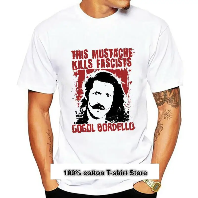 

Camiseta популярный Гоголь нашивки для мужчин, camiseta de la Band Цыганский панк S M L Xl 2xl 3xl