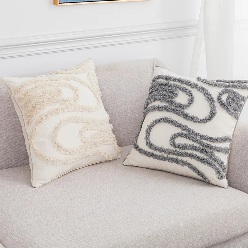 Cushion Cover 45x45cm Cotton Linen Tassel Pillowcase Beige Decorative Boho Tufted Throw Pillow for Sofa Bed Home 45x45cm
Cushion Cover 45x45cm Cotton Linen Tassel Pillowcase Beige Decorative Boho Tufted Throw Pillow for Sofa Bed Home 45x45cm