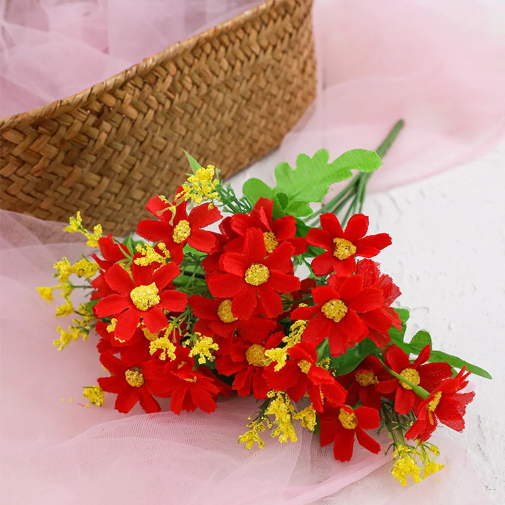 Artificial Flowers Colorful Small Daisy Silk Fake Flowers Outdoor Courtyard Gardening Decoration Wall Pendant Ornament Wholesale
Artificial Flowers Colorful Small Daisy Silk Fake Flowers Outdoor Courtyard Gardening Decoration Wall Pendant Ornament Wholesale