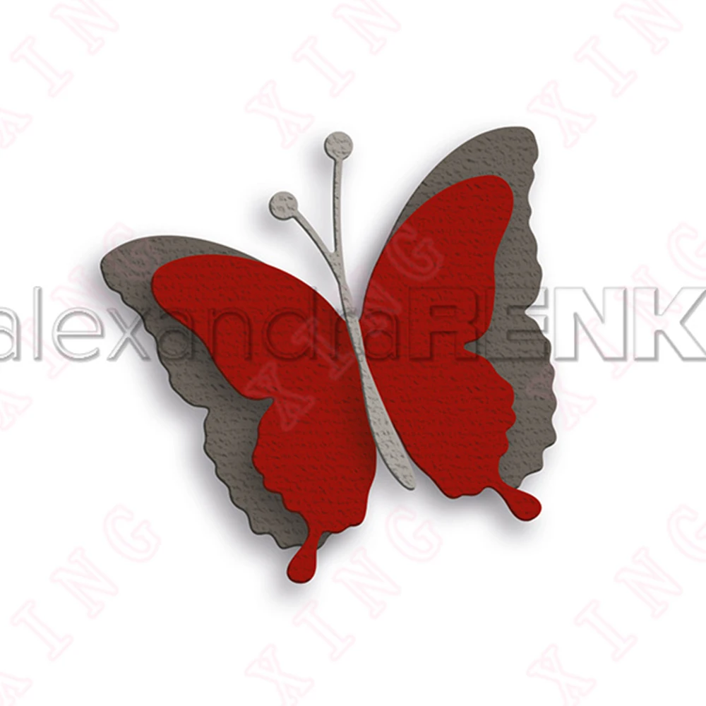 New Scrapbook Decoration Embossing Template Layered Butterfly 2 Metal Cutting Dies Diy Handmade Craft Blade Punch Reusable Molds
New Scrapbook Decoration Embossing Template Layered Butterfly 2 Metal Cutting Dies Diy Handmade Craft Blade Punch Reusable Molds