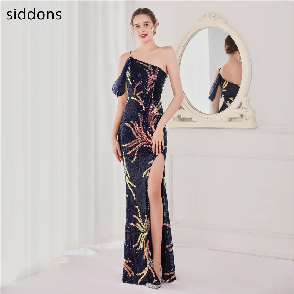 Women Evening Long Dresses Floor-Length Beading Fishtail Elegant Sexy Slit Robe Soiree Off the Shoulder Banquet Sequin 2022 New
Women Evening Long Dresses Floor-Length Beading Fishtail Elegant Sexy Slit Robe Soiree Off the Shoulder Banquet Sequin 2022 New