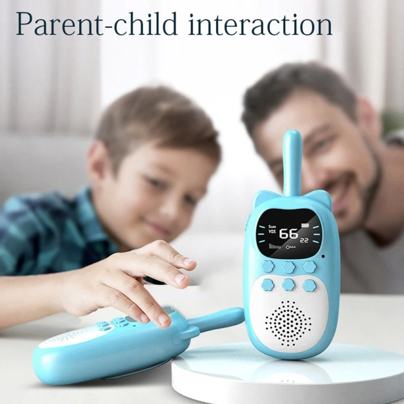 Children Walkie-talkie Wireless 3KM Call USB Charging Outdoor Parent-child Interactive Clear Sound Long-Endurance 
Children Walkie-talkie Wireless 3KM Call USB Charging Outdoor Parent-child Interactive Clear Sound Long-Endurance