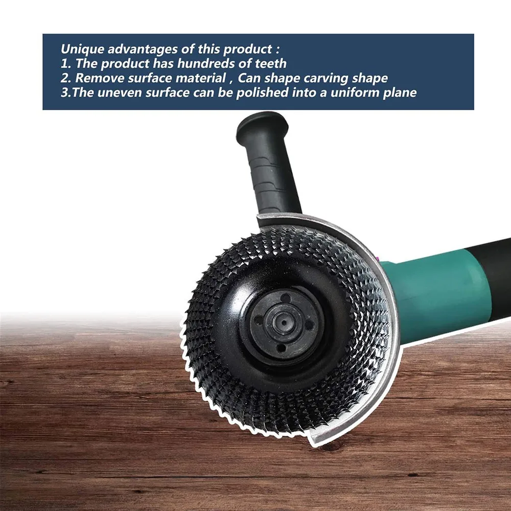 Grinder Wheel Disc 4 Inch Wood Shaping Wheel, Wood Grinding Shaping Disk For Wooden Materials Grinding Carving
Grinder Wheel Disc 4 Inch Wood Shaping Wheel, Wood Grinding Shaping Disk For Wooden Materials Grinding Carving