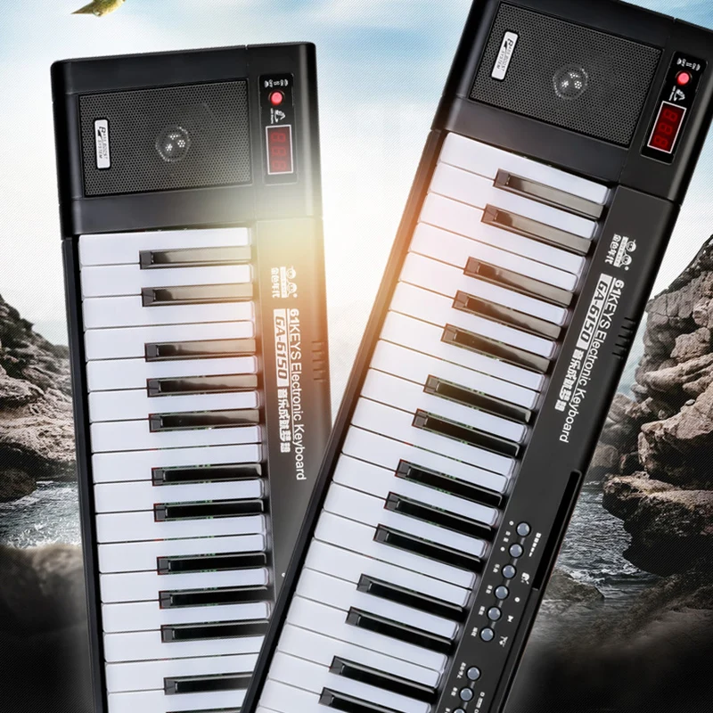 Digital Midi Controller 61 Keys Electronic Organ Kids Music Keyboard Mini Electronic Piano Organo Elettronico Instrument SY50EP
Digital Midi Controller 61 Keys Electronic Organ Kids Music Keyboard Mini Electronic Piano Organo Elettronico Instrument SY50EP