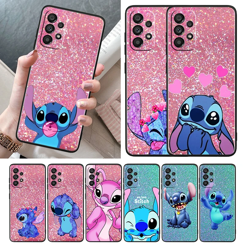Disney Colorful Stitch Cartoon Case For Samsung Galaxy A52S A72 A71 A52 A51 A12 A32 A21S A73 A53 5G Black Phone Cover Core Capa
Disney Colorful Stitch Cartoon Case For Samsung Galaxy A52S A72 A71 A52 A51 A12 A32 A21S A73 A53 5G Black Phone Cover Core Capa