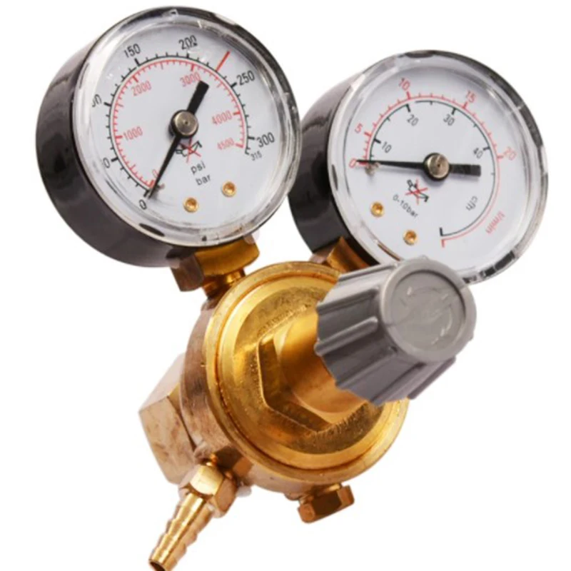 Argon CO2 Gas Cylinder Pressure Regulator MIG TIG Welding Flow Meter Pressure Gauge W21.8 1/4 Thread 0-20 Mpa Regulator
Argon CO2 Gas Cylinder Pressure Regulator MIG TIG Welding Flow Meter Pressure Gauge W21.8 1/4 Thread 0-20 Mpa Regulator