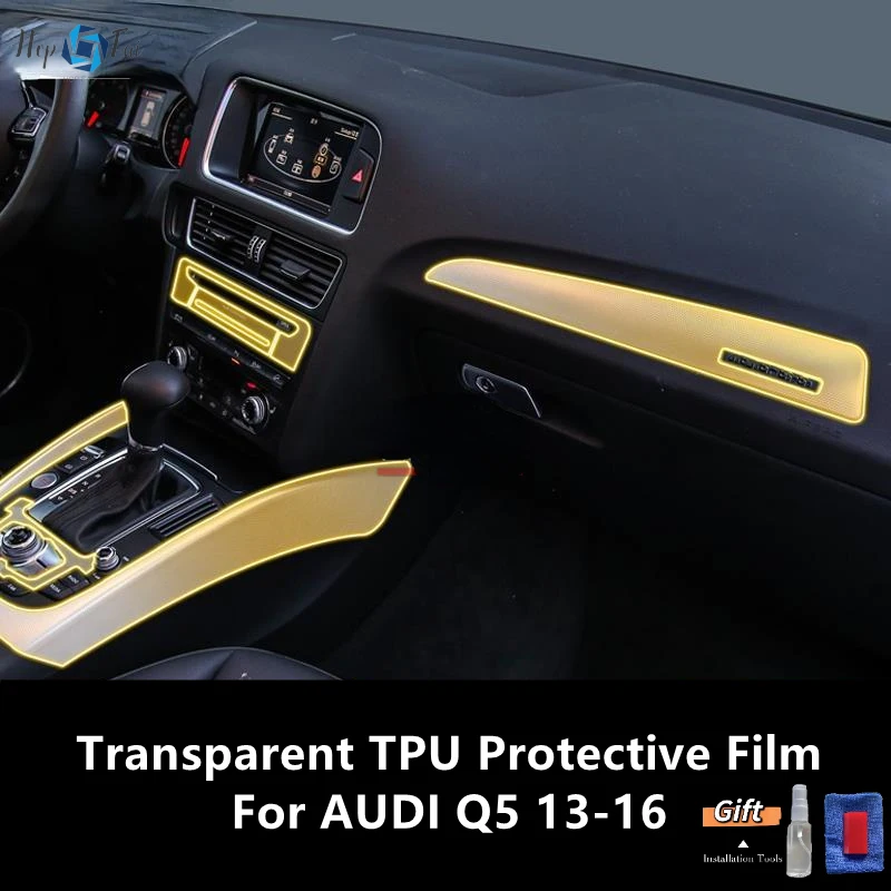 For AUDI Q5 13-16 Car Interior Center Console Transparent TPU Protective Film Anti-scratch Repair Film Accessories Refit
For AUDI Q5 13-16 Car Interior Center Console Transparent TPU Protective Film Anti-scratch Repair Film Accessories Refit