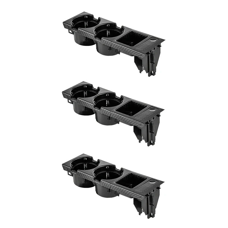 3X 51168217953 For-BMW 3 Series E46 318I 320I 98-06 Carbon Fiber Center Console Water Cup Holder Coin Storage Box
3X 51168217953 For-BMW 3 Series E46 318I 320I 98-06 Carbon Fiber Center Console Water Cup Holder Coin Storage Box