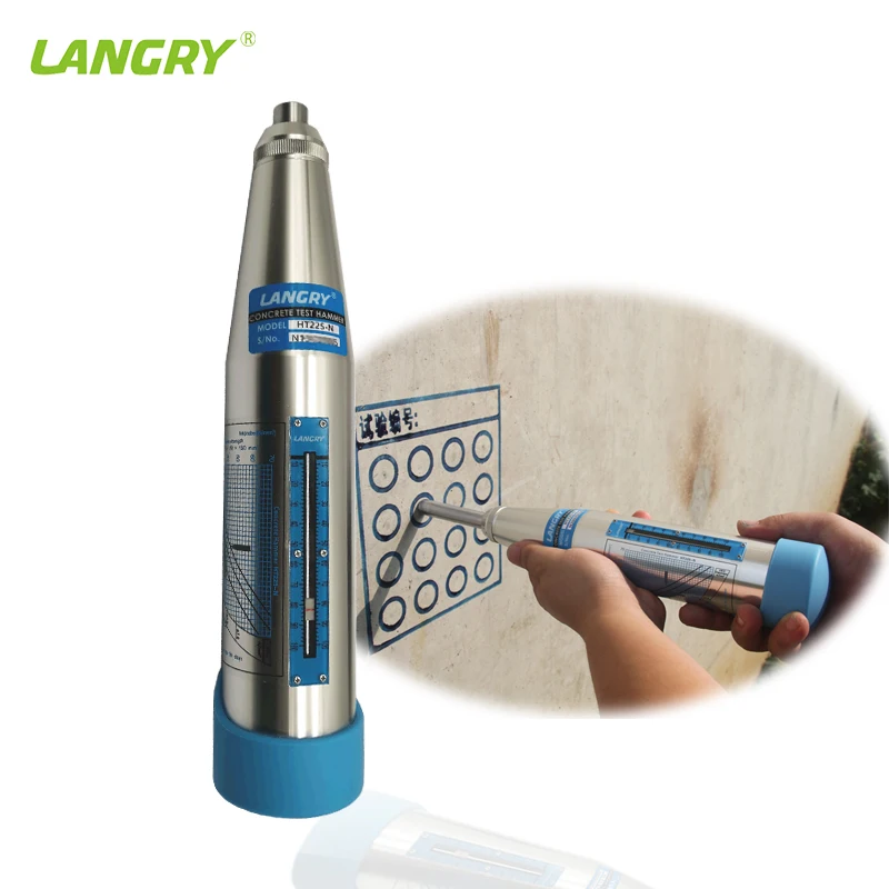 

LANGRY HT225-N Concrete Testing Rebound Hammer Concrete Test Hammer For Concrete NDT