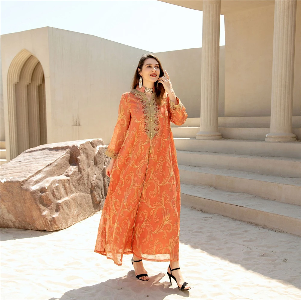 Abayas For Women Dubai 2022 Ramadan Caftan Marocain Long Sleeve Modest Dress Jalabiyat Party Gowns Kimono Femme Musulmane
Abayas For Women Dubai 2022 Ramadan Caftan Marocain Long Sleeve Modest Dress Jalabiyat Party Gowns Kimono Femme Musulmane