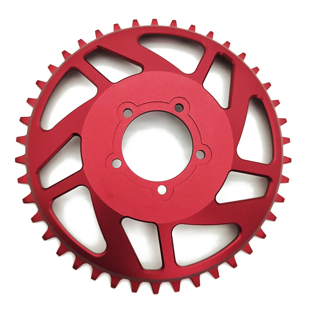 Electric Bicycle 42T Chain Ring Offset Correction 176*176*24.5mm Aluminum Chain Link For BAFANG BBSHD E-bike Components Parts
Electric Bicycle 42T Chain Ring Offset Correction 176*176*24.5mm Aluminum Chain Link For BAFANG BBSHD E-bike Components Parts