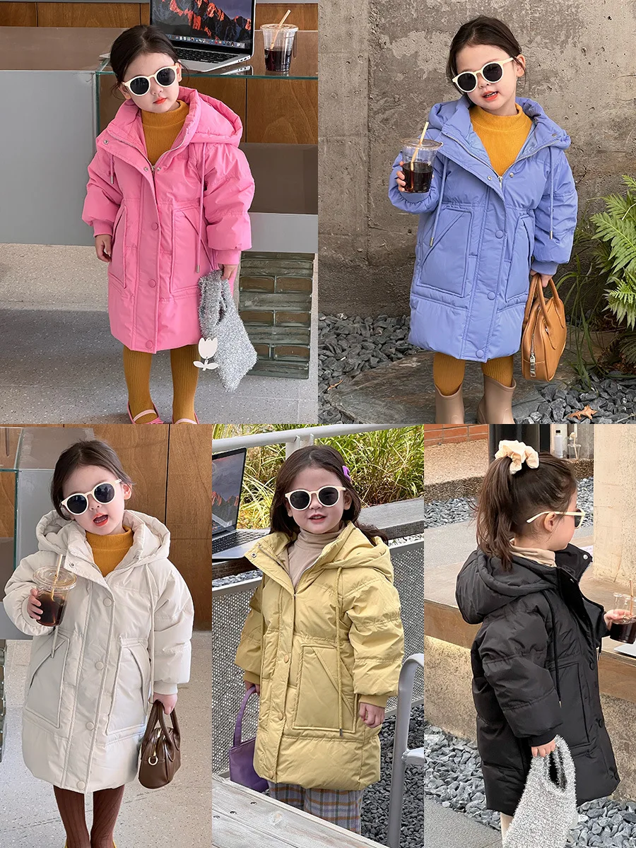 New Children's Long Down Jacket Multi - Color Autumn And Winter Warm Clothing Trend Coat For Boys And Girls
New Children's Long Down Jacket Multi - Color Autumn And Winter Warm Clothing Trend Coat For Boys And Girls