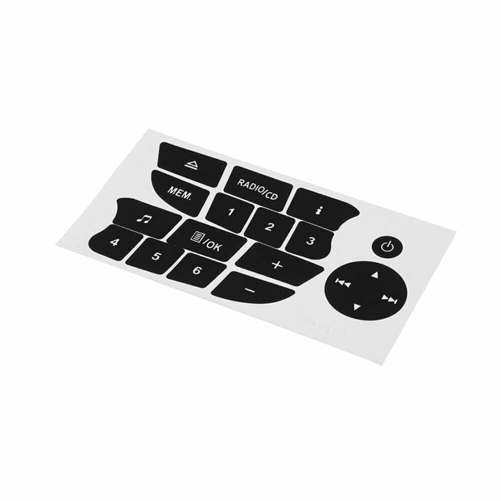 New Practical Durable Button Sticker Button Sticker 1 Pc Audio Button For Renault Clio 2009-2011 For Renault Megane 2009-2011
New Practical Durable Button Sticker Button Sticker 1 Pc Audio Button For Renault Clio 2009-2011 For Renault Megane 2009-2011