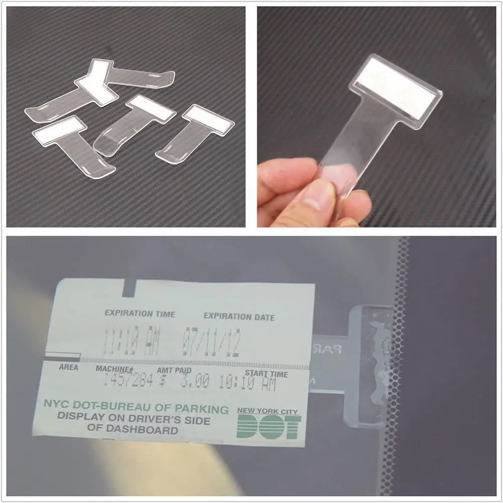 5Pcs Car Parking Ticket Clip Windshield Sticker Fastener Card Bill Holder Automobile Stop Permit Holder Clip Auto Accessories
5Pcs Car Parking Ticket Clip Windshield Sticker Fastener Card Bill Holder Automobile Stop Permit Holder Clip Auto Accessories