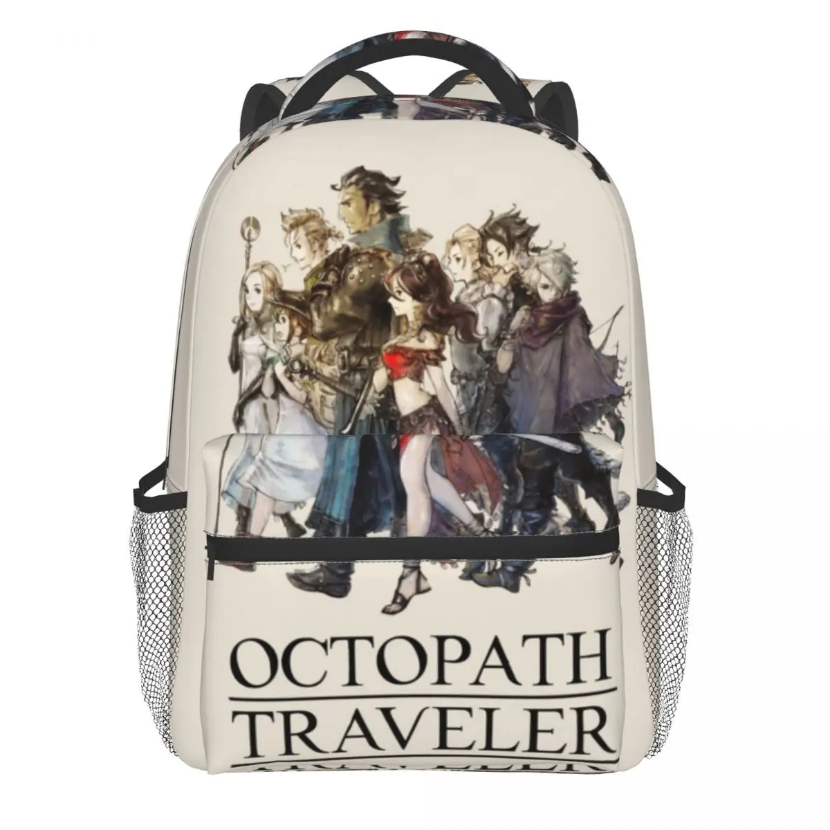 Octopath Traveler Travelers Logo Black Backpack final fantasy square enix Trekking Backpacks Novelty High School Bags Rucksack
Octopath Traveler Travelers Logo Black Backpack final fantasy square enix Trekking Backpacks Novelty High School Bags Rucksack