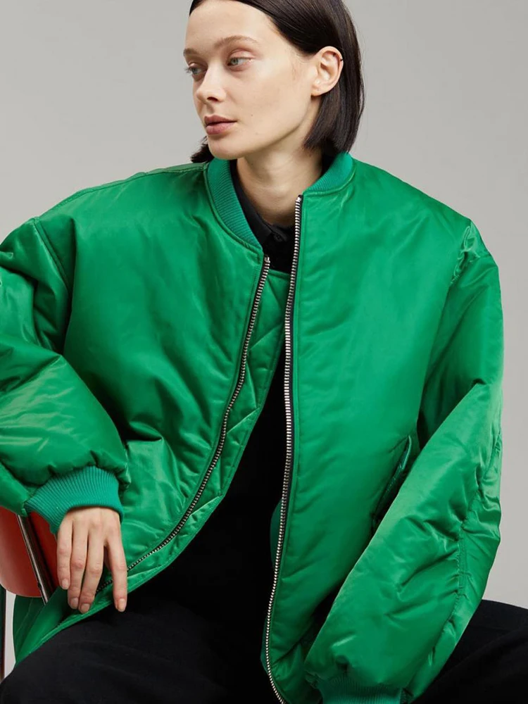 Women Jacket Solid Color Women'S Fashion Casual Loose Jacket Cotton Jacket Female Cool Coat For Women
Women Jacket Solid Color Women'S Fashion Casual Loose Jacket Cotton Jacket Female Cool Coat For Women