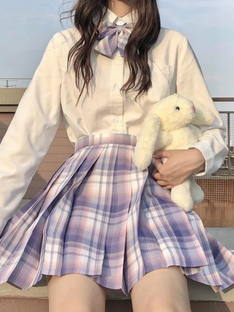 Sifreyr Summer JK Women Plaid Skirts High Waist Students School Uniform Pleated A-Line Mini Skirts Harajuku Preppy Style Girls
Sifreyr Summer JK Women Plaid Skirts High Waist Students School Uniform Pleated A-Line Mini Skirts Harajuku Preppy Style Girls