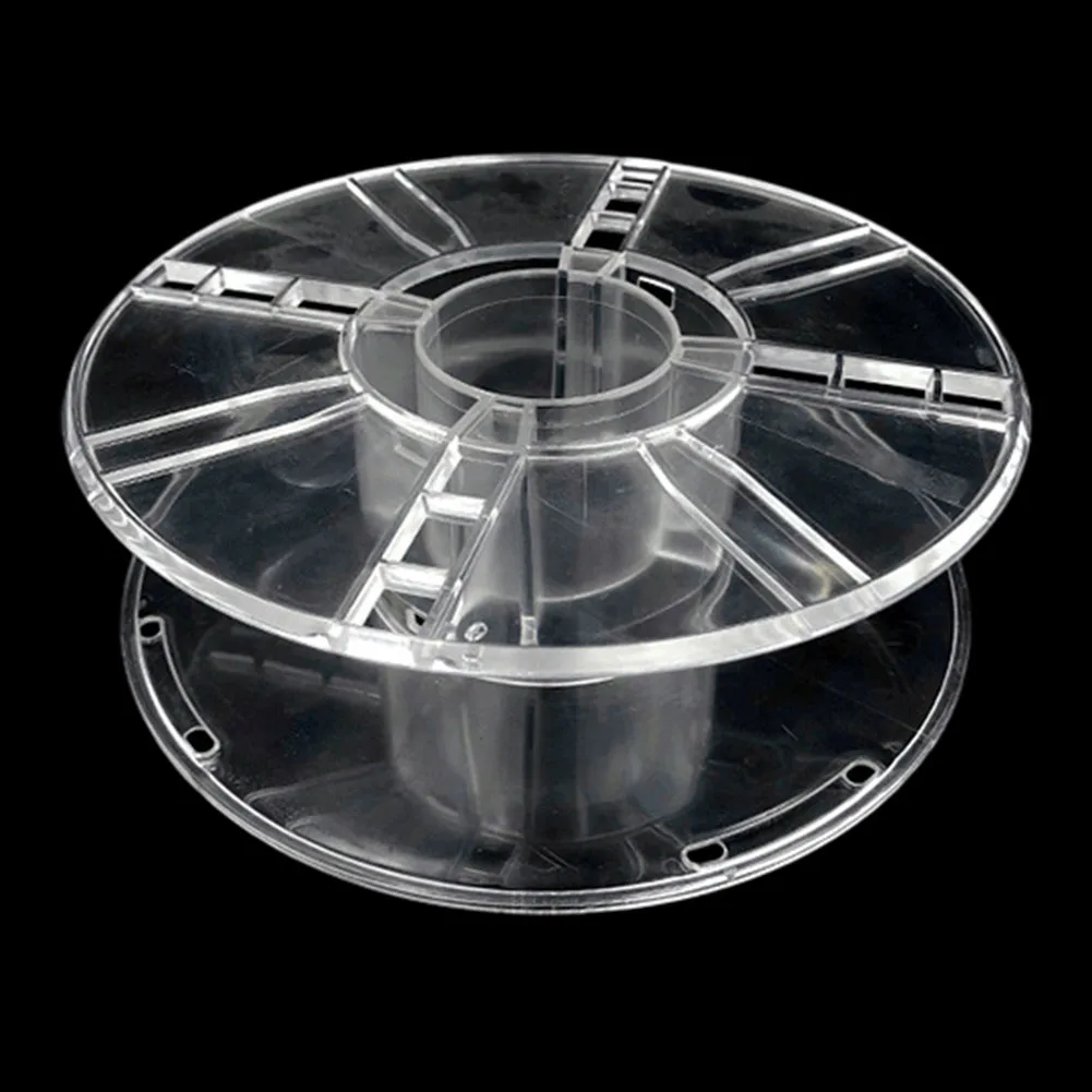 Empty Cable Wire Wrap Reel Drum For Christmas Lights Rope Leads Cables 3D Printers Filament Empty Cable Reel Transparent
Empty Cable Wire Wrap Reel Drum For Christmas Lights Rope Leads Cables 3D Printers Filament Empty Cable Reel Transparent