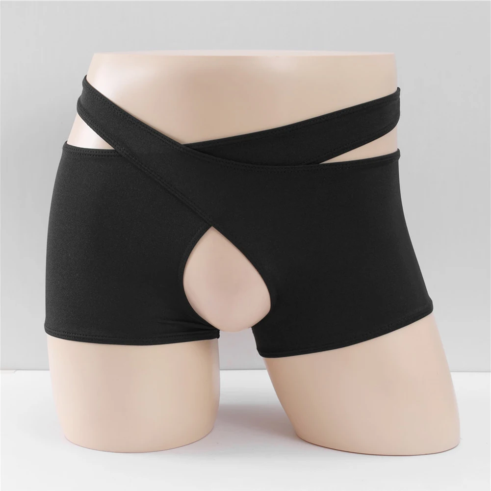 Bottoms Men's Erotic Lingerie Men Boyshort Crotchless Panties Cotton Blend Open Butt Elastic Boxer Shorts Underpants Briefs
Bottoms Men's Erotic Lingerie Men Boyshort Crotchless Panties Cotton Blend Open Butt Elastic Boxer Shorts Underpants Briefs