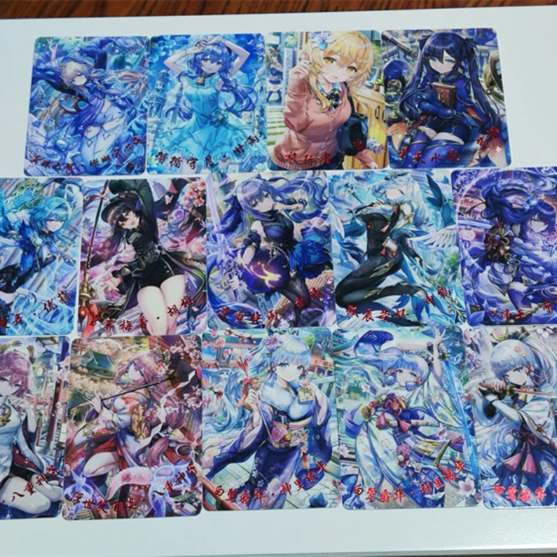 Серия анимационных игр Yuanshen persona Puka, популярная красная Золотая флэш-карта, хобби, коллекционные игрушки, Подарочная Коллекционная карта
Серия анимационных игр Yuanshen persona Puka, популярная красная Золотая флэш-карта, хобби, коллекционные игрушки, Подарочная Коллекционная карта