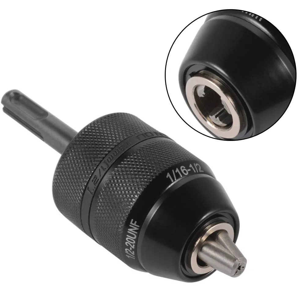 2pcs Keyless Drill Chuck 2-13mm Self-Tighten Electric Drill Bits Collet Fixture Tools Hex Shank Quick Change Converter
2pcs Keyless Drill Chuck 2-13mm Self-Tighten Electric Drill Bits Collet Fixture Tools Hex Shank Quick Change Converter