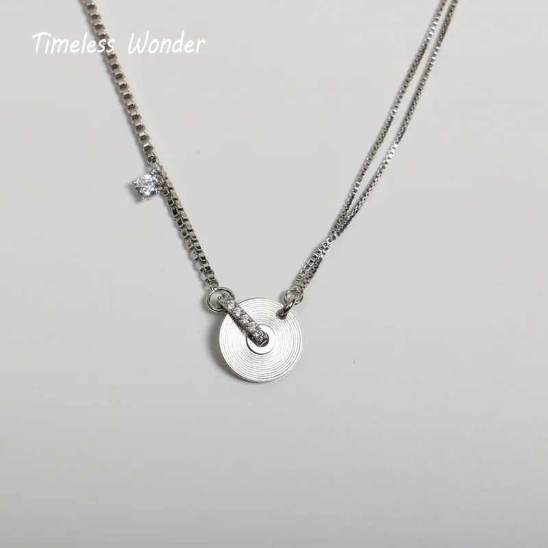 Timeless Wonder Fancy Zirconia Gramophone Record Chains Necklace for Women Designer Jewelry Gothic Trendy Ins Cute Rare Top 4026
Timeless Wonder Fancy Zirconia Gramophone Record Chains Necklace for Women Designer Jewelry Gothic Trendy Ins Cute Rare Top 4026