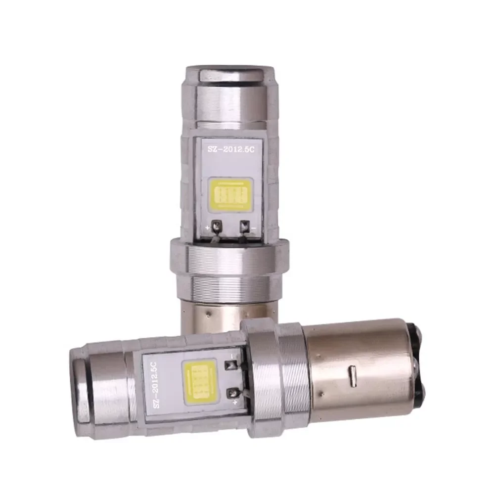 LED Bulbs Car Brake Reverse Motorcycle LED Headlight Lamps Light Lamp Turn Signal Hi/Low Beam Conversion White Bulbs 1000lm 6W
LED Bulbs Car Brake Reverse Motorcycle LED Headlight Lamps Light Lamp Turn Signal Hi/Low Beam Conversion White Bulbs 1000lm 6W