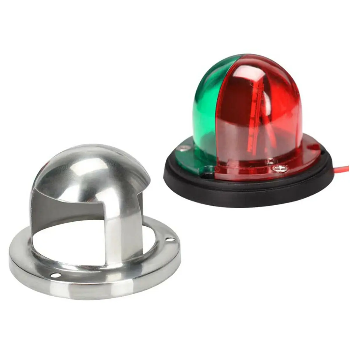2 In 1 12V LED Bow Navigation Light Marine Boat Yacht Pontoon Stainless Steel Accessories High-quality Bi-color Signal Lights
2 In 1 12V LED Bow Navigation Light Marine Boat Yacht Pontoon Stainless Steel Accessories High-quality Bi-color Signal Lights
