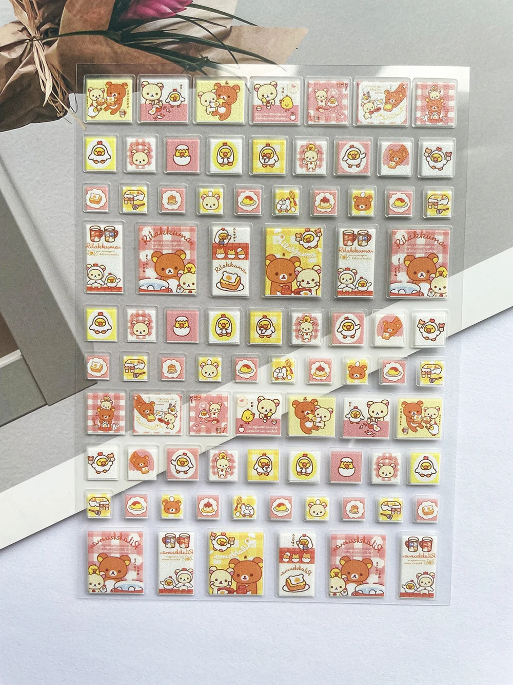 Милые наклейки для ногтей Rilakkuma Press On, наклейки для скрапбукинга, слайдер для переноса ногтей, канцелярские наклейки, подарки
Милые наклейки для ногтей Rilakkuma Press On, наклейки для скрапбукинга, слайдер для переноса ногтей, канцелярские наклейки, подарки